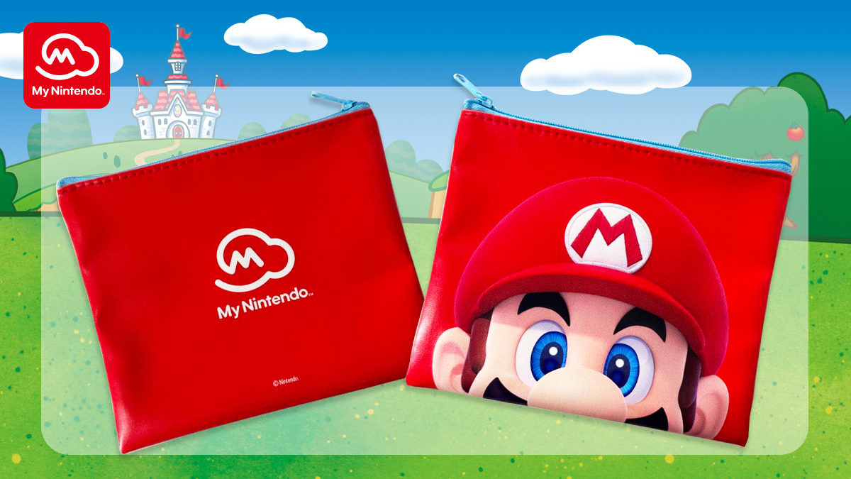 My Nintendo Mario™ Zipper Pouch - Nintendo Official Site